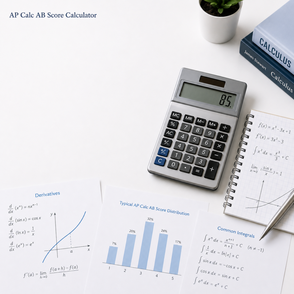 AP Calc AB Score Calculator