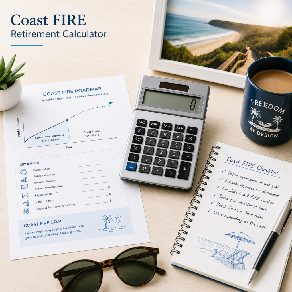 Coast FIRE Retirement Calculator